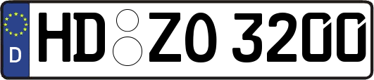 HD-ZO3200
