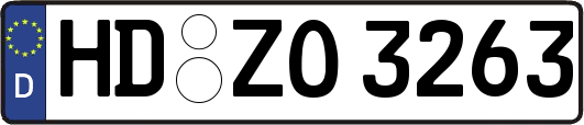 HD-ZO3263