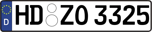 HD-ZO3325