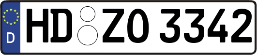 HD-ZO3342