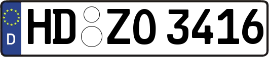 HD-ZO3416