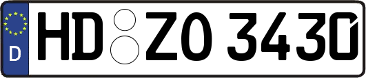 HD-ZO3430