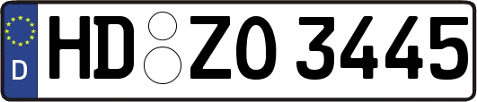HD-ZO3445