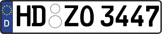 HD-ZO3447