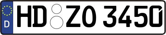 HD-ZO3450