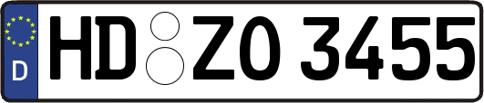 HD-ZO3455