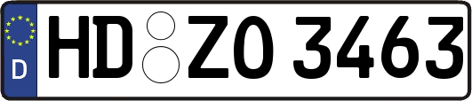 HD-ZO3463
