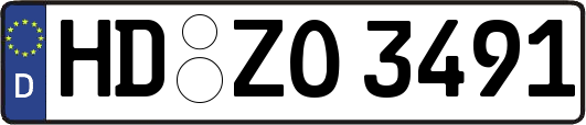 HD-ZO3491