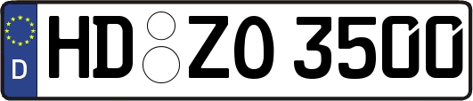 HD-ZO3500