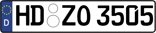 HD-ZO3505