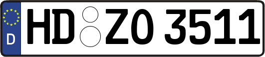 HD-ZO3511