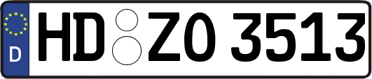 HD-ZO3513