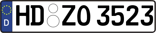 HD-ZO3523