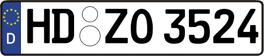 HD-ZO3524
