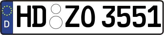HD-ZO3551