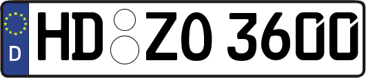 HD-ZO3600