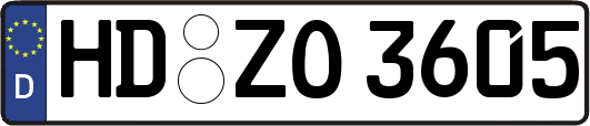 HD-ZO3605