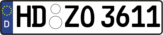 HD-ZO3611