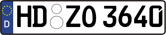 HD-ZO3640