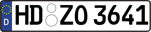 HD-ZO3641