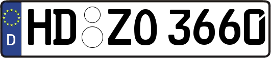 HD-ZO3660