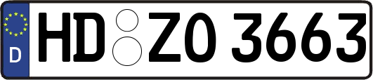 HD-ZO3663