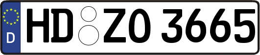 HD-ZO3665