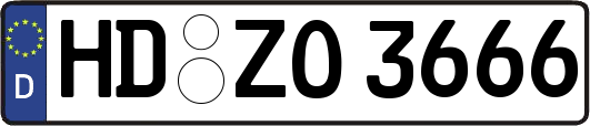 HD-ZO3666