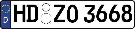 HD-ZO3668