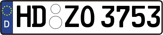 HD-ZO3753