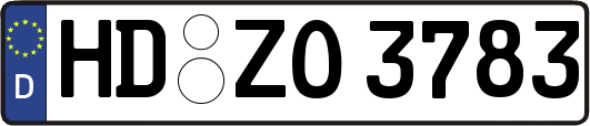 HD-ZO3783