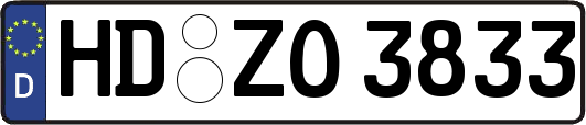 HD-ZO3833