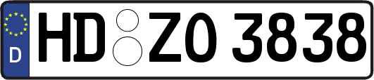 HD-ZO3838