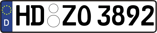 HD-ZO3892