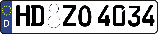 HD-ZO4034