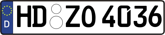 HD-ZO4036