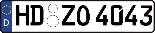 HD-ZO4043