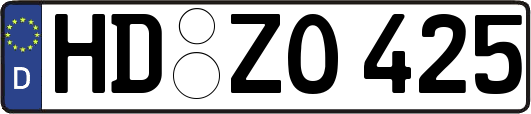HD-ZO425