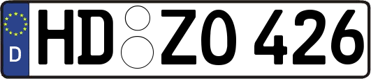 HD-ZO426