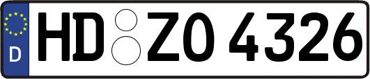 HD-ZO4326