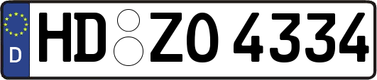 HD-ZO4334