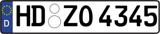 HD-ZO4345