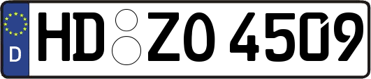 HD-ZO4509