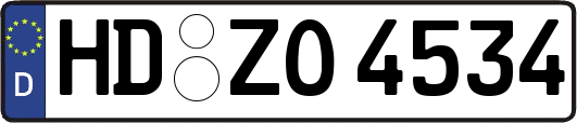 HD-ZO4534