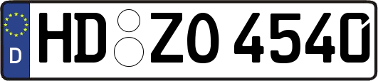 HD-ZO4540