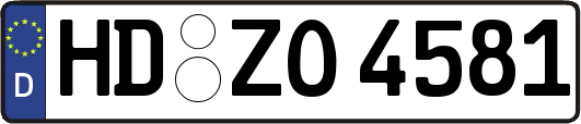 HD-ZO4581