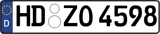 HD-ZO4598