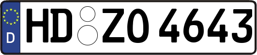 HD-ZO4643