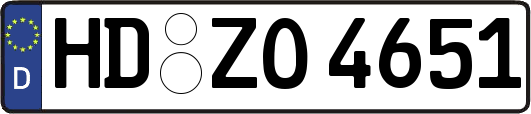 HD-ZO4651