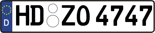 HD-ZO4747